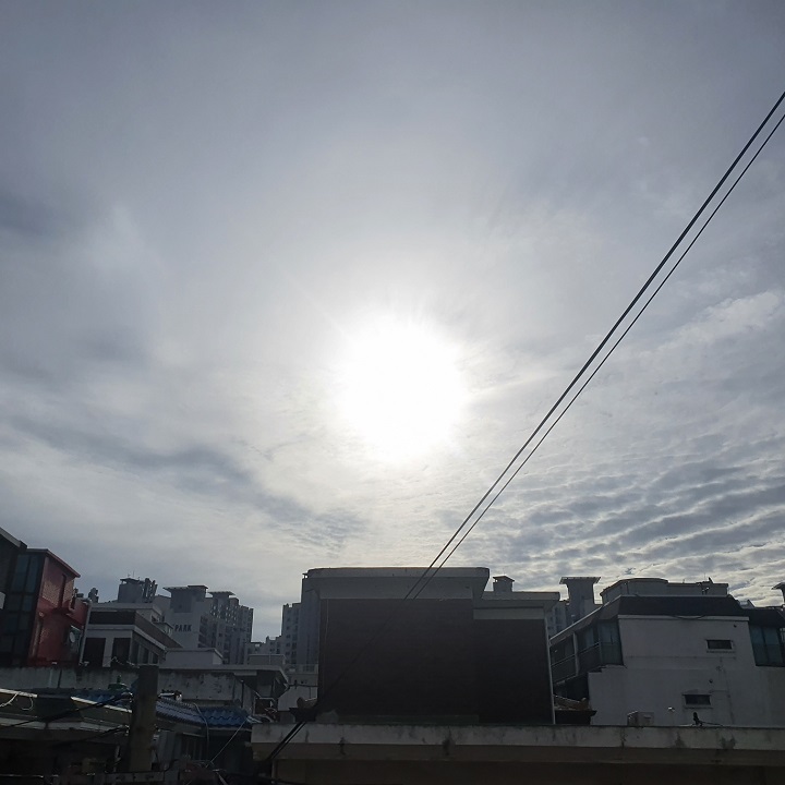 나를 칭찬하는 햇살